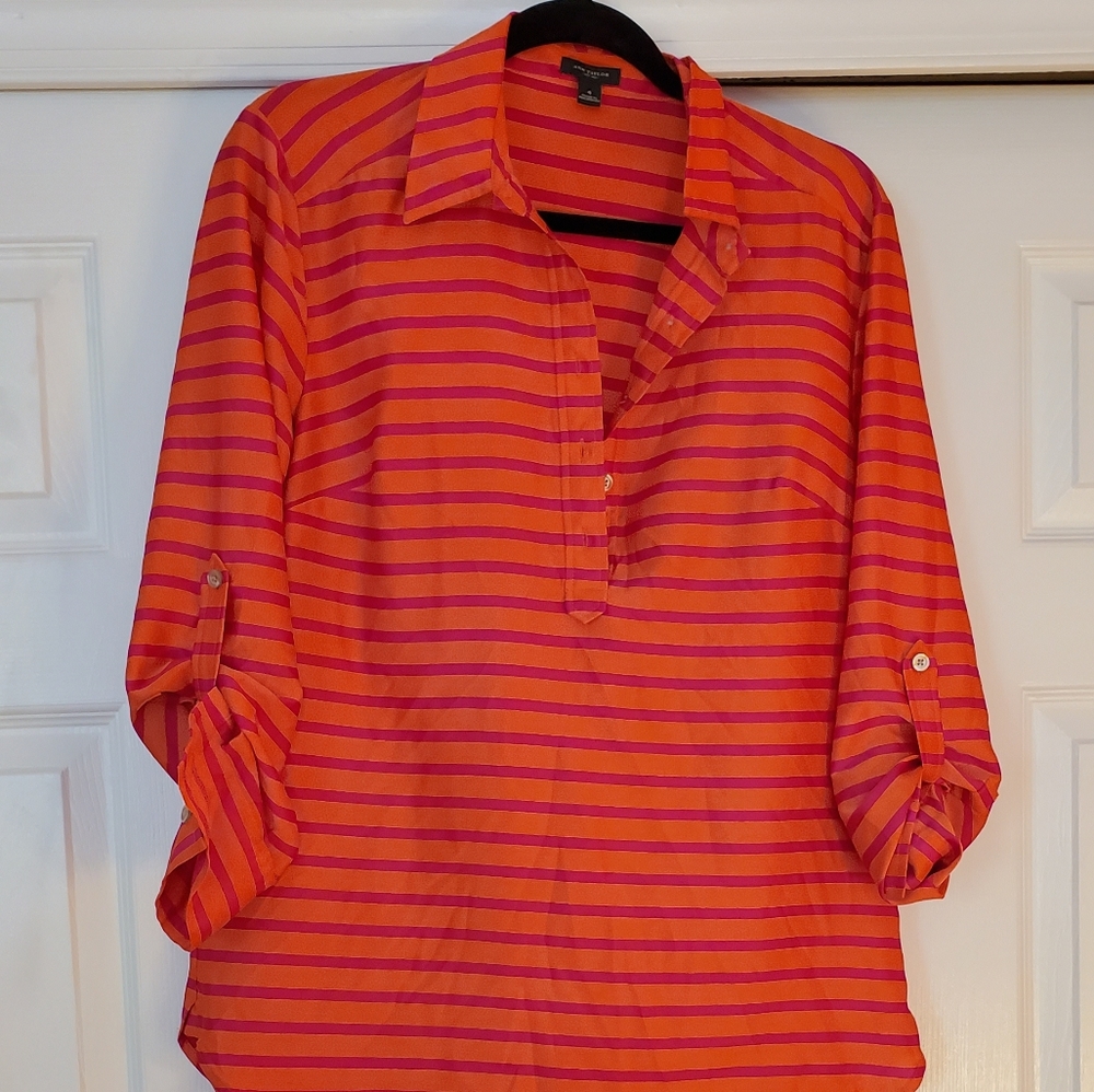Ann Taylor striped blouse